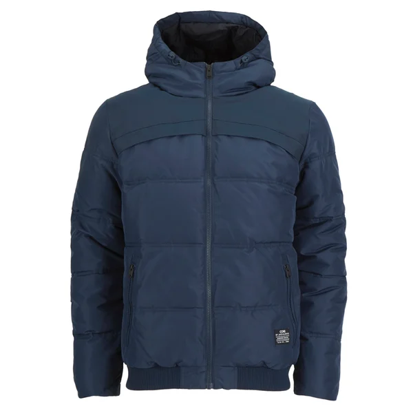 Jack & Jones Men's Sammo Padded Bomber Jacket - Dress Blue