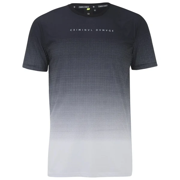 Criminal Damage Men's Vader T-Shirt - Black/White