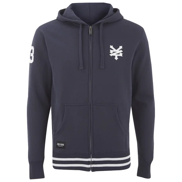 Zoo York Men's Chadder Zip Through Hoody - Peacoat