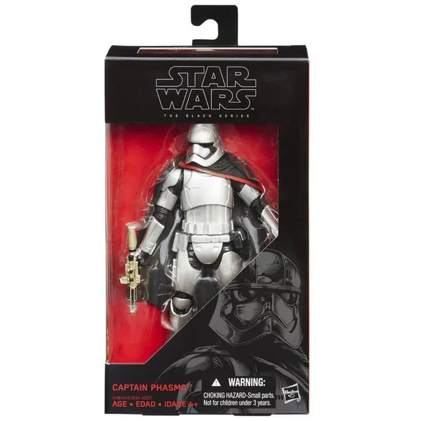Star Wars The Force Awakens Black Series Captain Phasma 6 Inch Action Figure