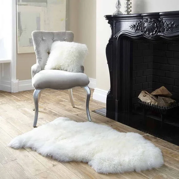 Royal Dream New Zealand Medium Sheepskin Rug - Natural White