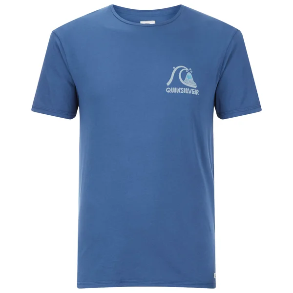 Quiksilver Men's Original Back Print T-Shirt - Dark Denim