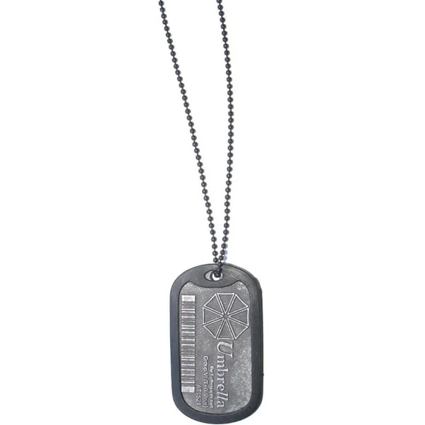 Resident Evil Umbrella Corporation Rubber Rim Dog Tag