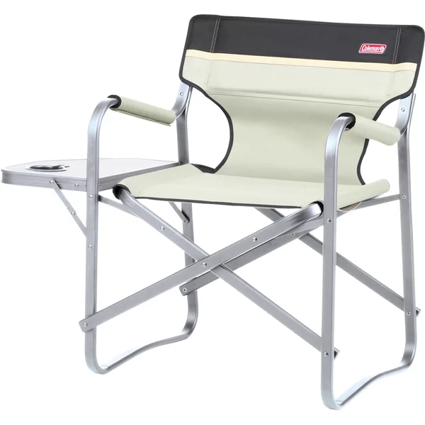 Coleman Deck Chair with Table - Khaki
