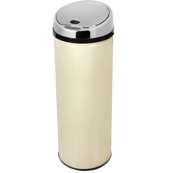 Morphy Richards 971523/MO Round Sensor Bin - Cream - 50L