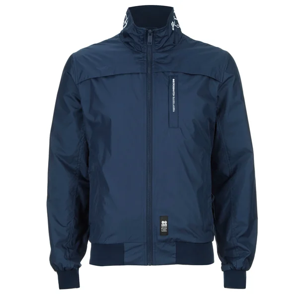 Crosshatch Men's Brimon Windbreaker Jacket - Iris Navy
