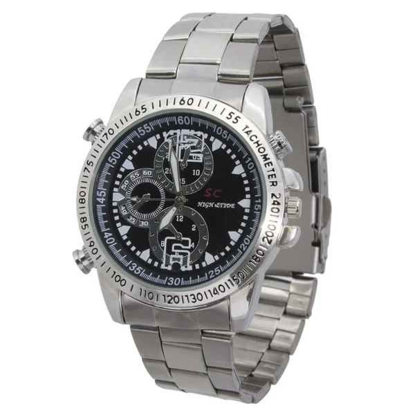 MS4 8GB Spy Watch Video Camcorders - Metal Band