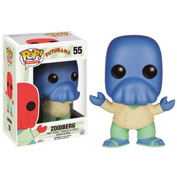 Futurama Alt Universe Limited Edition Blue Zoidberg Funko Pop! Figuur