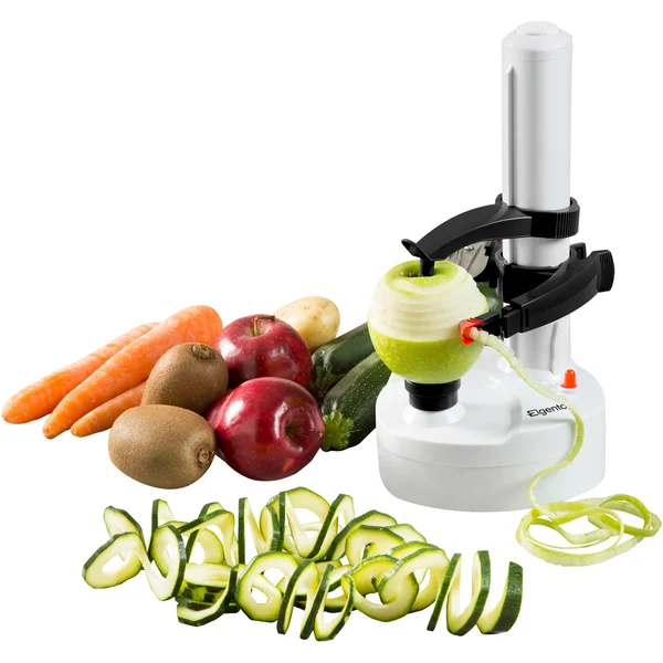 Elgento E19021 Electric Spiralizer and Peeler - White