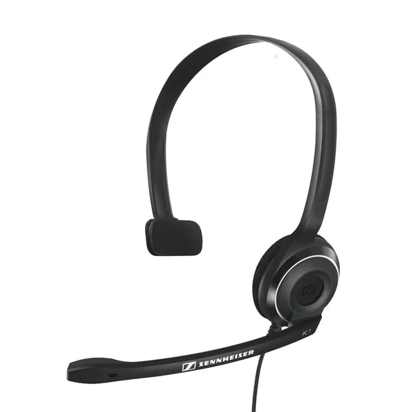 Sennheiser PC 7 USB Lighweight On-Ear Gaming Headset with Mic - Black