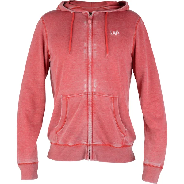 Urban Beach Men's El Nido Zip Through Hoody - Red
