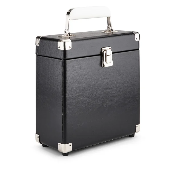 GPO Retro Portable Carry Case for 7-Inch Vinyl Records - Black