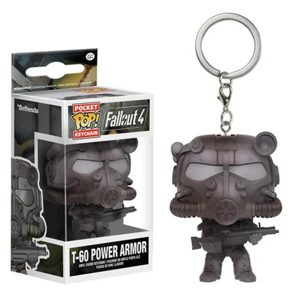 Fallout T-60 Power Armour Pop! Vinyl Figure Key Chain