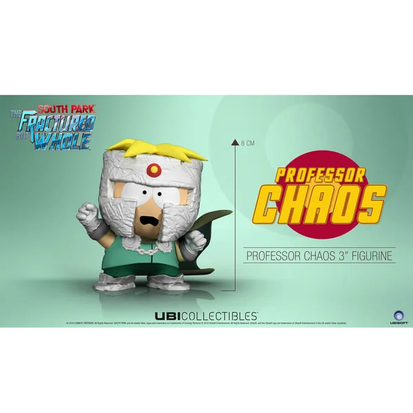 UBICollectibles South Park The Fractured But Whole Professor Chaos Figure 8 cm