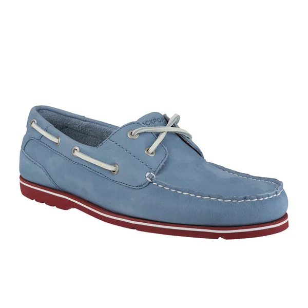 Rockport Men's Summer Tour 2-Eye Boat Shoes - Light Blue