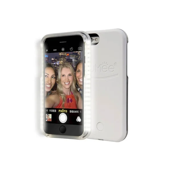 Lumee Illuminated Cell Phone Case for iPhone 6 - White