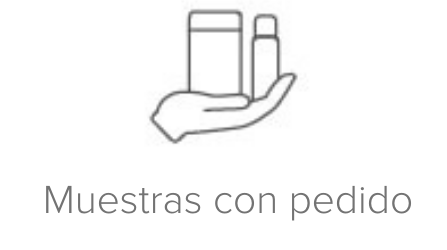 Muestras con pedido