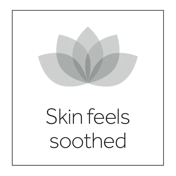 Skin Feels Soothed