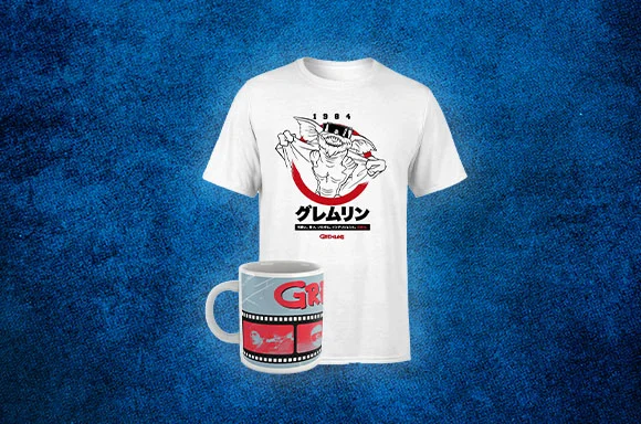 Gremlins Mug and Tee Bundle £12.99/18.99€ + FD
