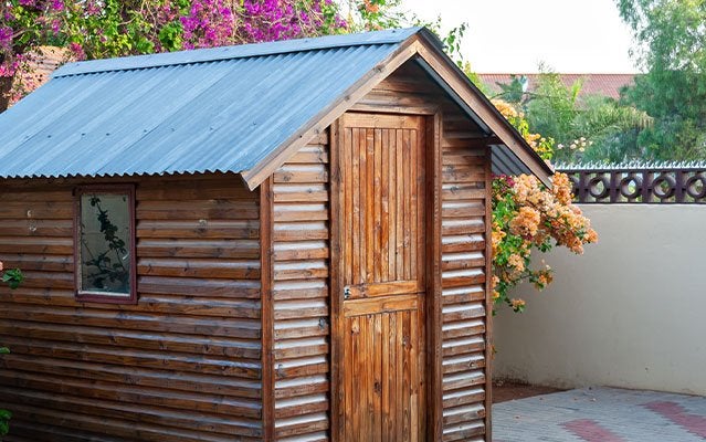 plastic roof tiles for your garden shed 