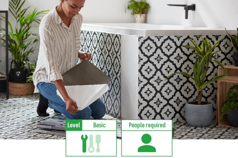How to Install Vinyl Floor Tiles Vinyl Floor Tiles Homebase