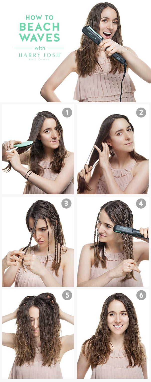 Make waves with straightener hotsell