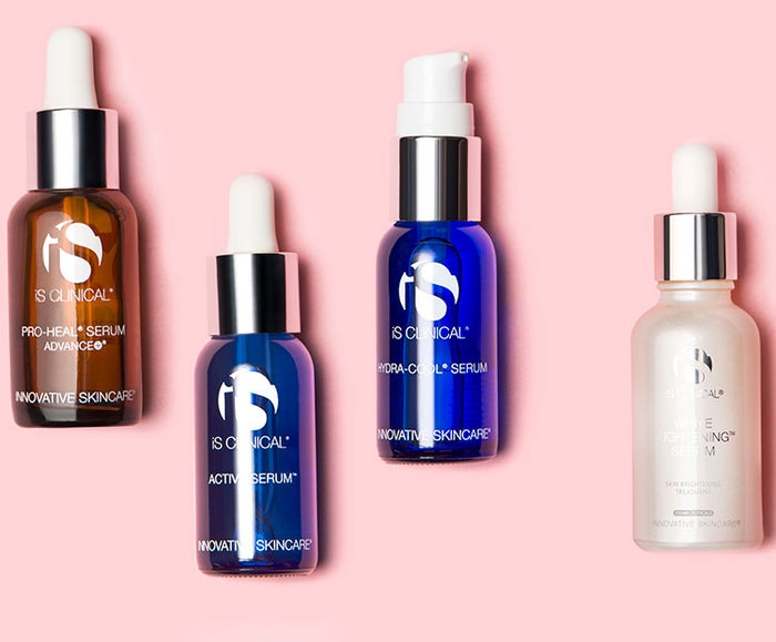 serums-pink-background I Dermstore Blog