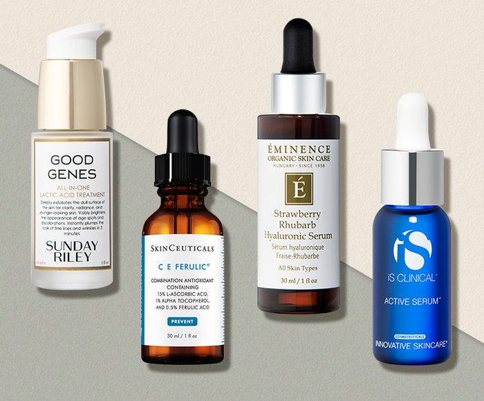 Face serums for fine lines & wrinkles