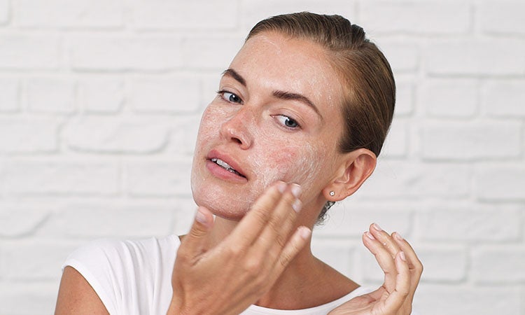 Exfoliate skin online at home