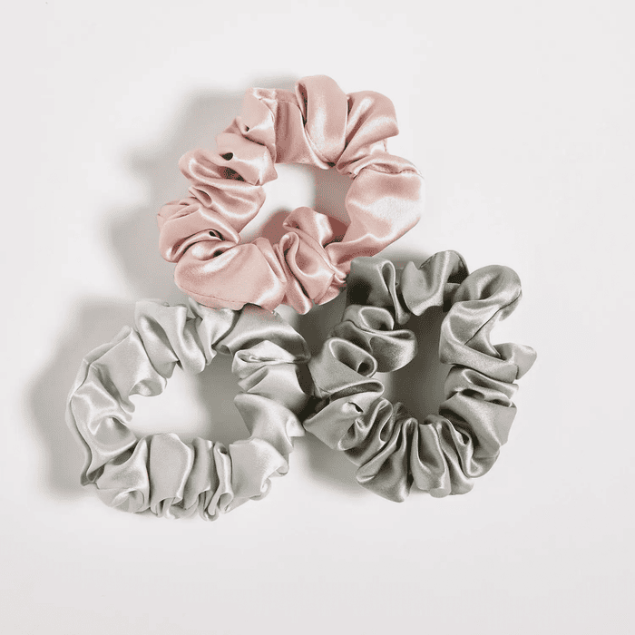 silk scrunchies 