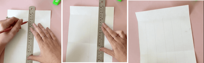Ruler drawing through Kickers Back to School Morning Checklist