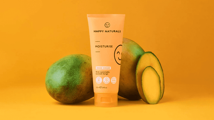 happy naturals moisturise mango hand cream 