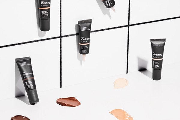 a selection of The Ordinary Foundations in different shades