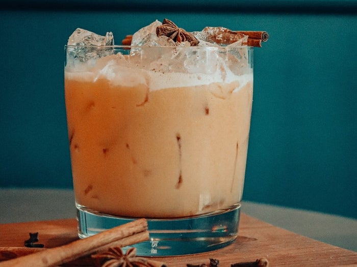 white russian mocktail