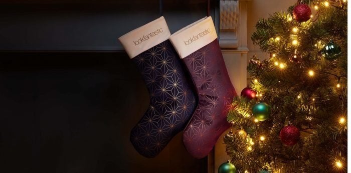 Les Chaussettes de Noël de lookfantastic
