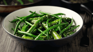 Lemony Asparagus and Green Beans