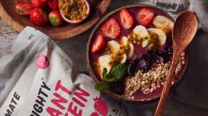 Super Berry Protein Smoothie Bowl Recipe