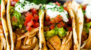 Chicken Tacos with Guacamole