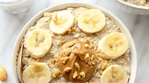 Peanut Butter Banana Overnight Oats