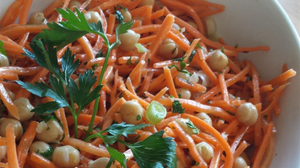 Carrot and Chickpea Salad