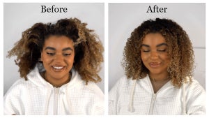 How to style naturally curly hair the expert way