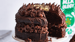 Vegan Chocolate Celebration Cake With MIGHTY M.lk Full