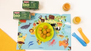 Polpettine BIO con tacchino e patate dolci