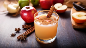 Lyre’s Hot Apple Crisp Cocktail