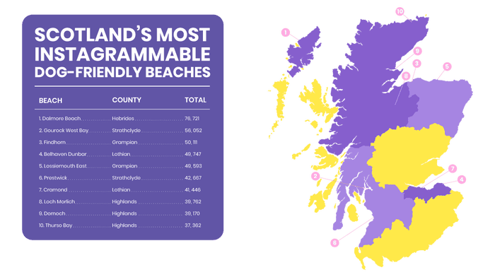 dog-friendly beaches in Scotland