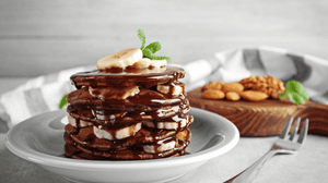 Chocolate Collagen Pancakes