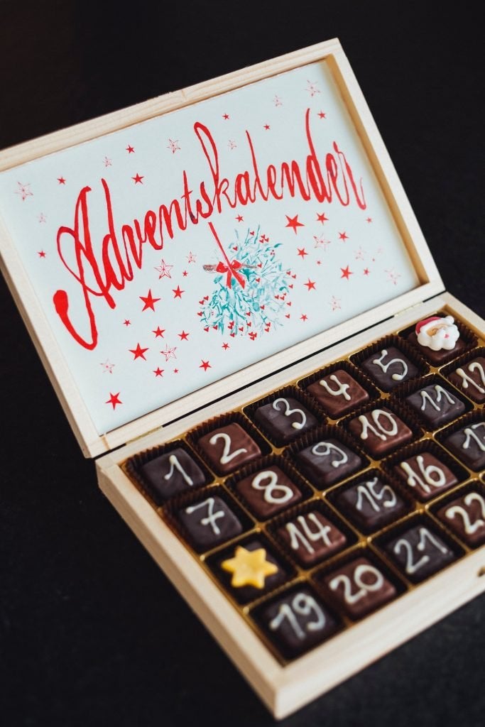 Schokoladen Adventskalender