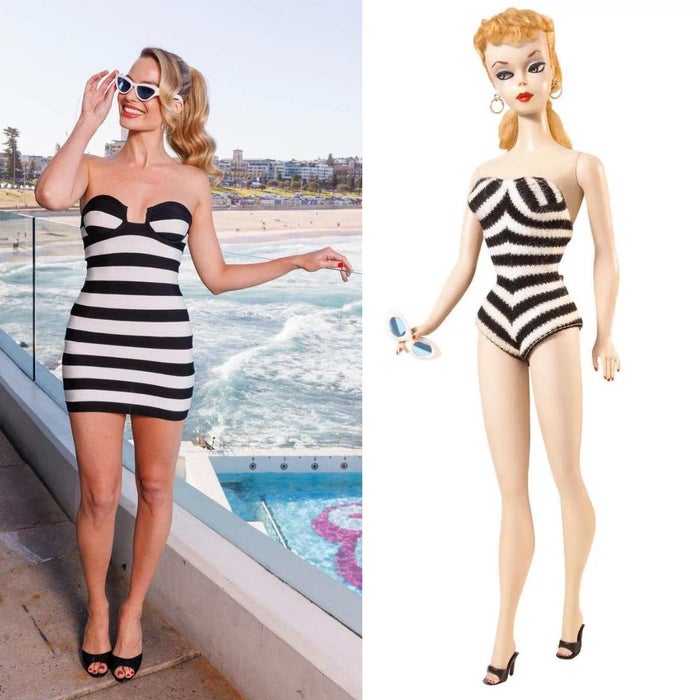 margot robbie barbie looks 