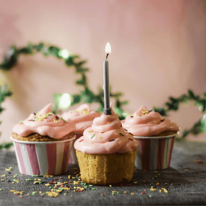 Exante Geburtstag Cupcakes