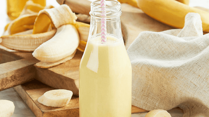 Abnehmen im Frühling: Bananen Shake